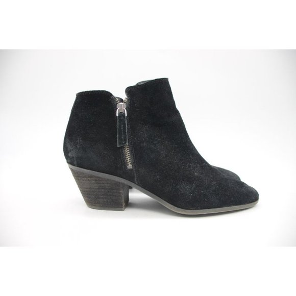 Frye Ankle Boots 3470015 Women's Size 10 M Judy Suede Double Zipper Booties - Picture 7 of 11